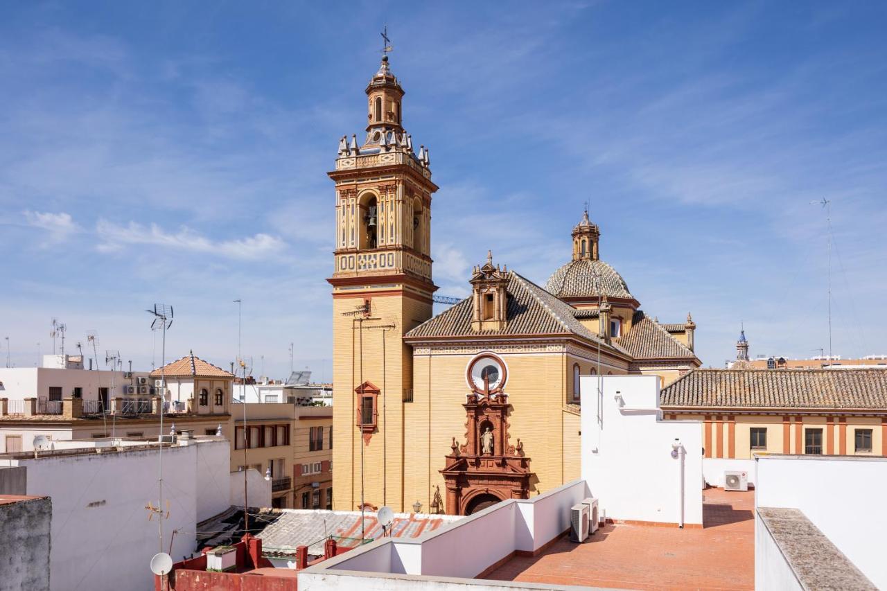 Tentudia Charming Apartments With Private Roof-Top Or Patio In San Bernardo By Ocityzen Sevilha Exterior foto